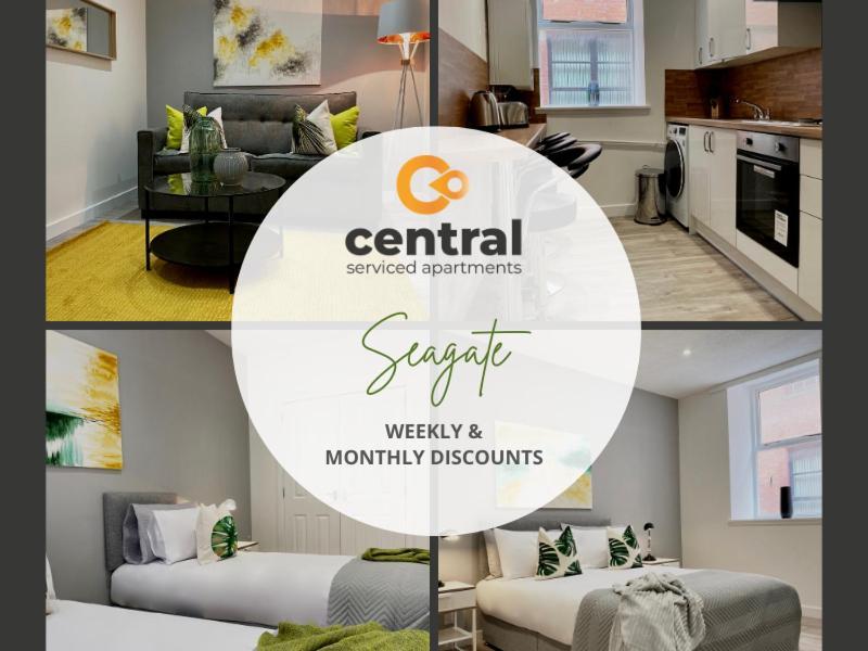 Central Serviced Apartments - 2 Bedroom - Walk Away From City Centre & Universities - Sleeps 4 - 3 X Double Beds - Smart Tvs In All Rooms - Short Term Stays Welcome - Walk Away From Train & Bus Station - Preferred Location For Short Stay In Dundee Exterior foto