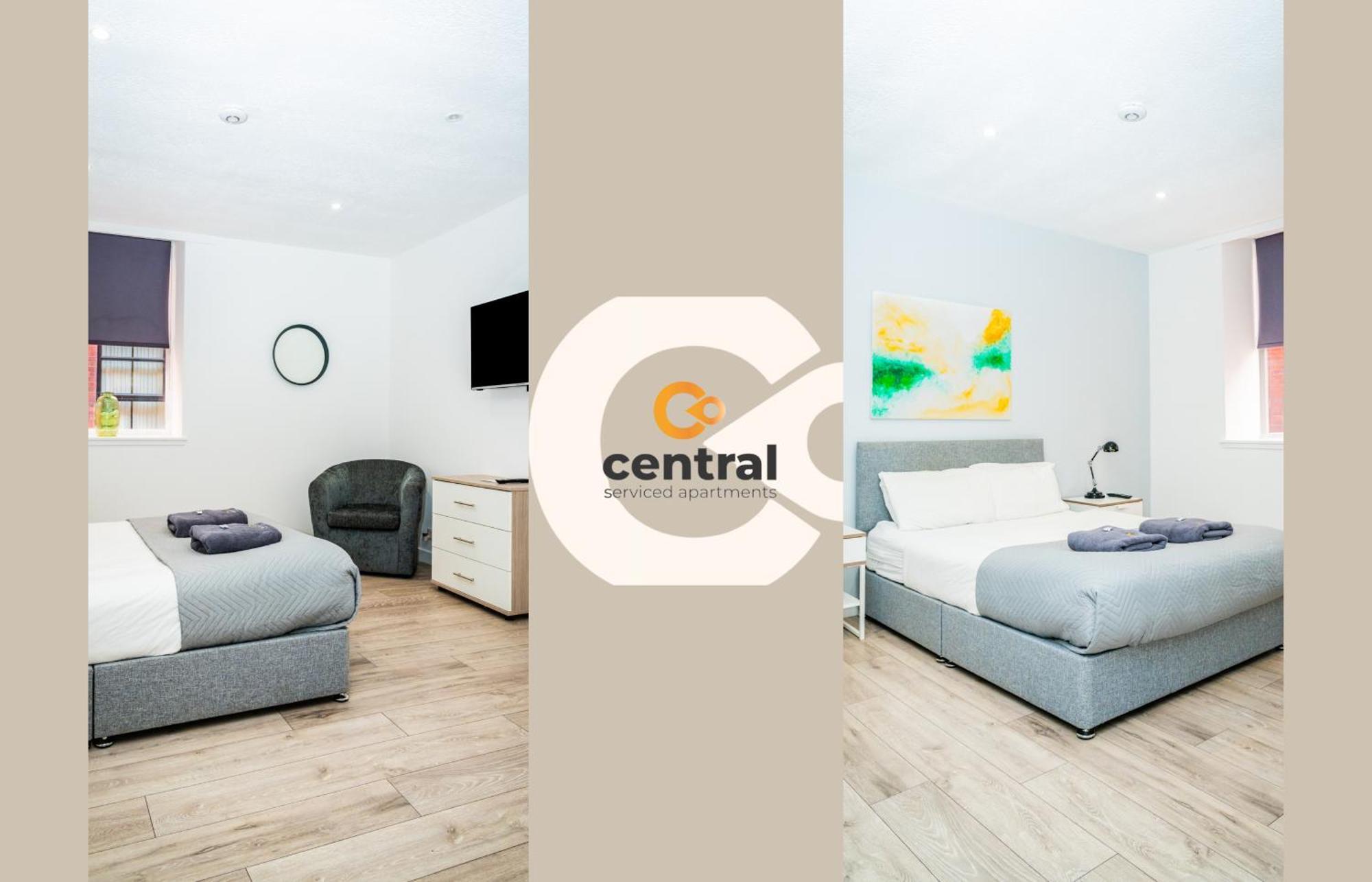 Central Serviced Apartments - 2 Bedroom - Walk Away From City Centre & Universities - Sleeps 4 - 3 X Double Beds - Smart Tvs In All Rooms - Short Term Stays Welcome - Walk Away From Train & Bus Station - Preferred Location For Short Stay In Dundee Exterior foto